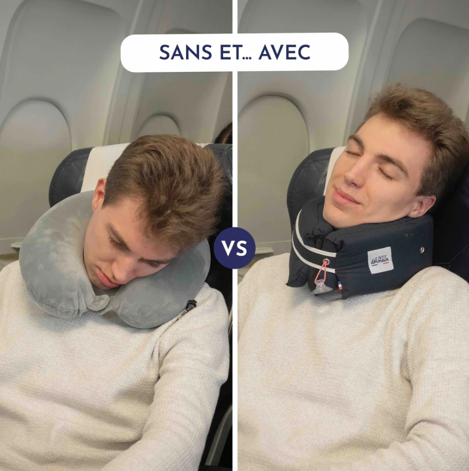 Coussin de voyage 3 en 1 en coton - 8