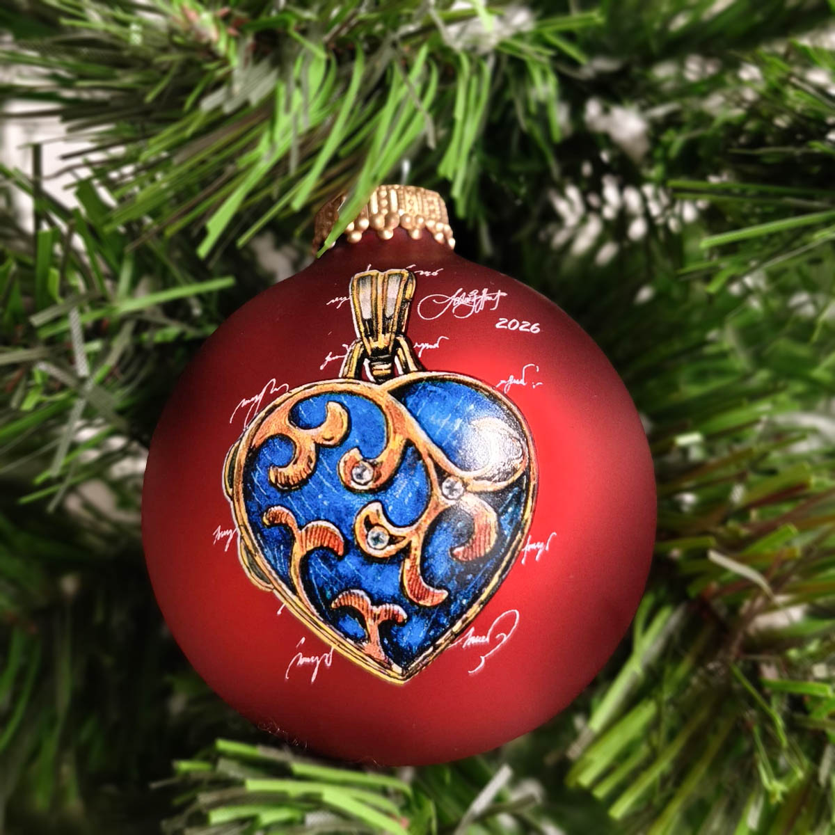 Boule de noël en verre 100% personnalisable - 8
