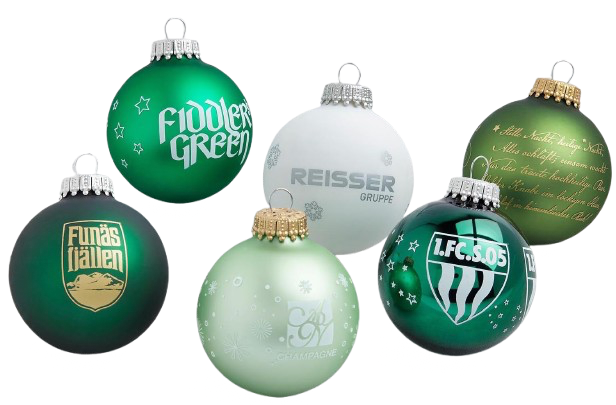 Boule de noël en verre 100% personnalisable - 6