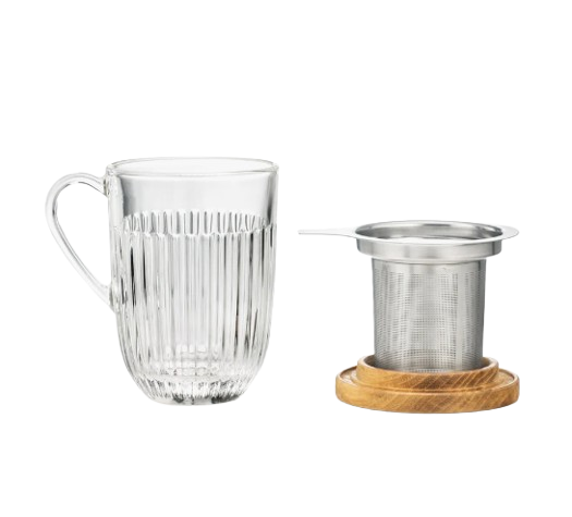 Tisanière en verre made in France  - 2