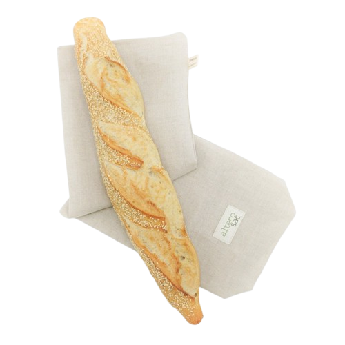 Sac à baguette en lin bio