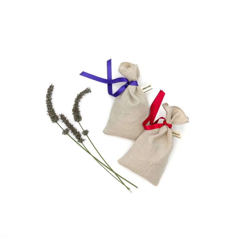 Petit sac de lavande en lin bio - 2