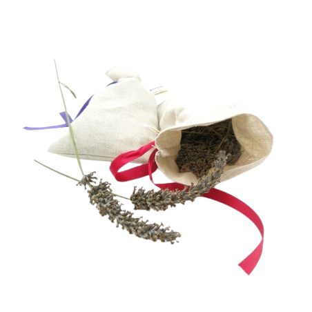 Petit sac de lavande en lin bio