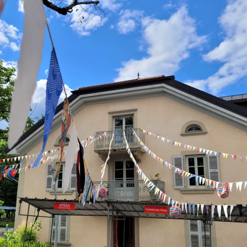Fanions en coton upcyclé (au mètre)
