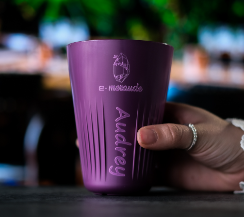 Eco cup réutilisable en matière biosourcée  - 6