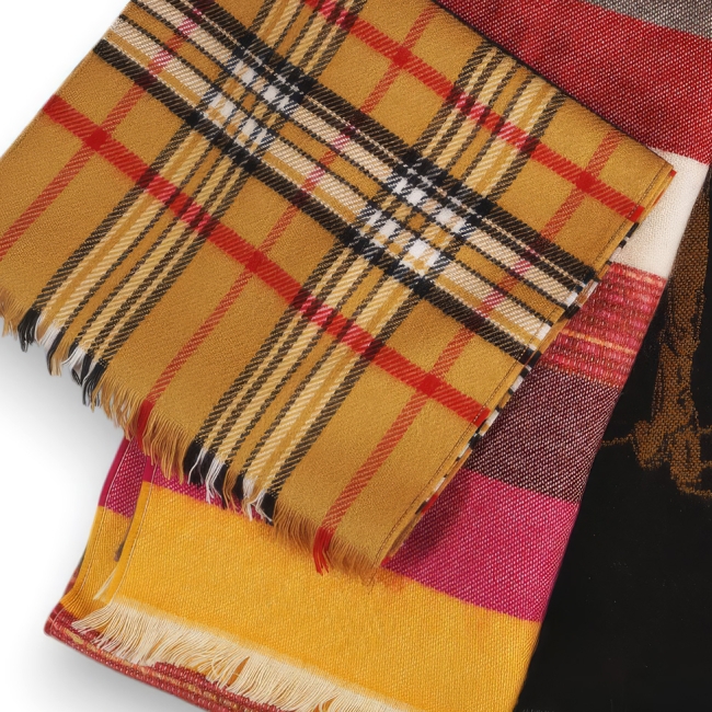 Echarpe en tissage jacquard 100% personnalisable - 3