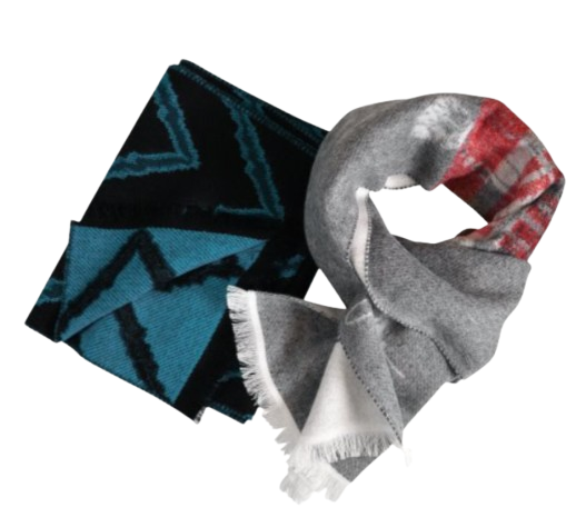 Echarpe en tissage jacquard 100% personnalisable
