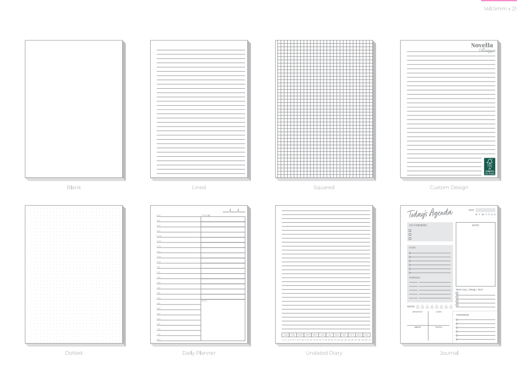 Carnet à couverture souple A5 100% personnalisable - 4