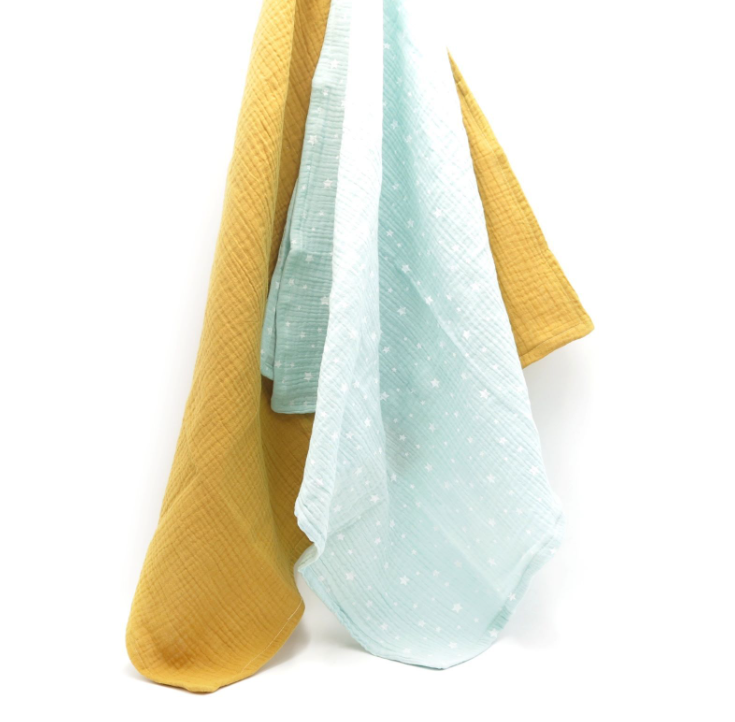 Lange en gaze de coton x2 - 3