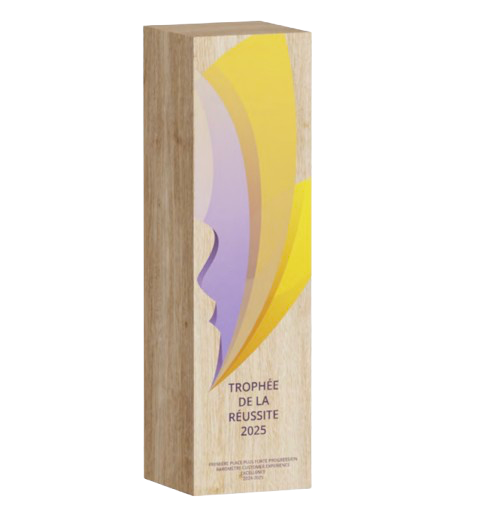 Trophée totem en bois fabriqué en France - 2