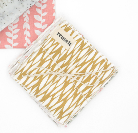 Coton démaquillant lavable en coton bio carré ou rond - 2