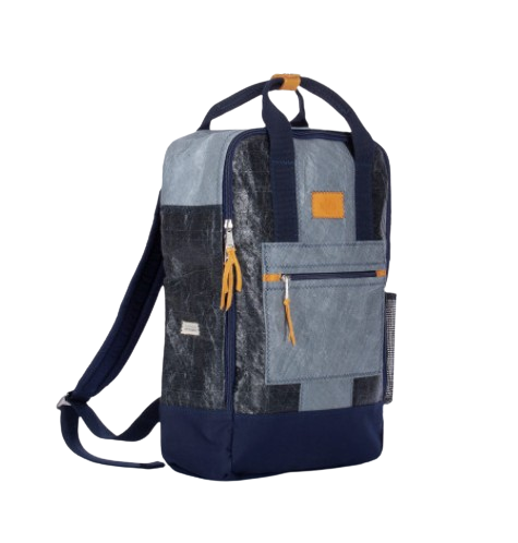 Sac à dos Wally en voile upcyclée - 4