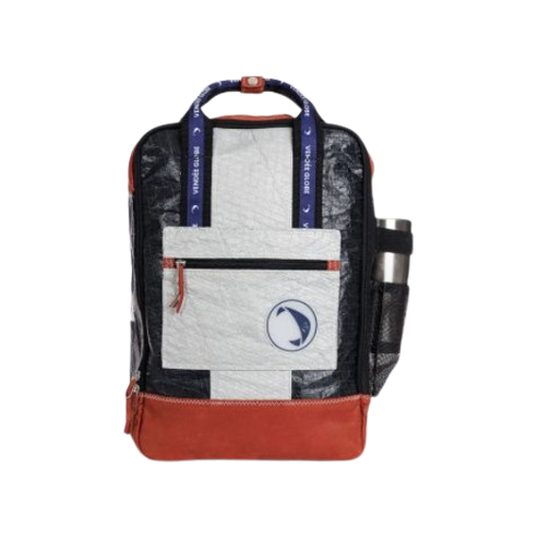 Sac à dos Wally en voile upcyclée