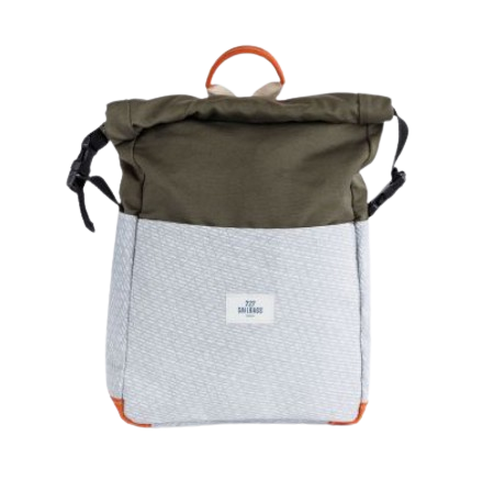 Sac à dos roll up en voile upcyclée - 6