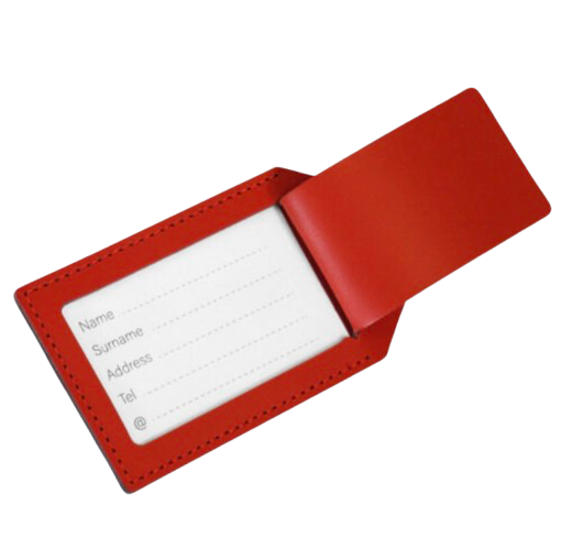 Porte-étiquettes en cuir recyclé made in France - 2