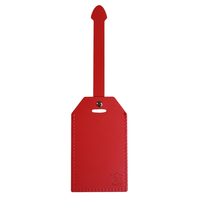 Porte-étiquettes en cuir recyclé made in France - 6