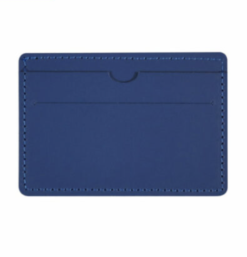 Porte-cartes en cuir recyclé made in France - 4