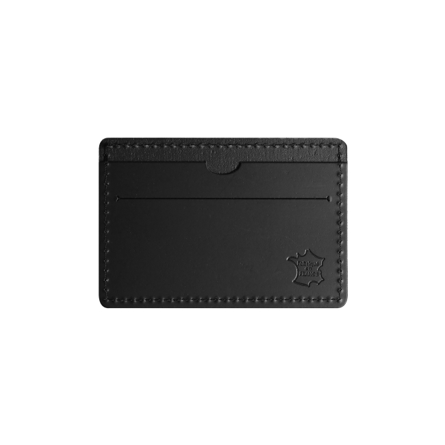 Porte-cartes en cuir recyclé made in France - 5