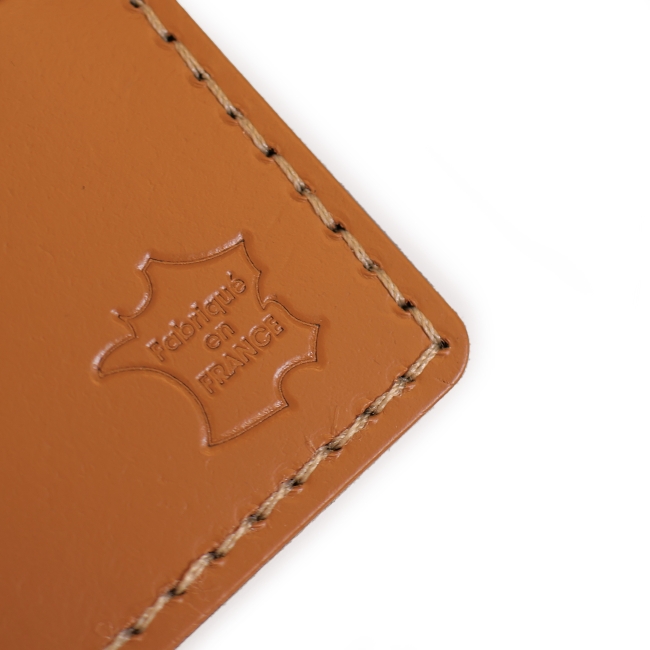 Porte-cartes en cuir recyclé made in France - 7