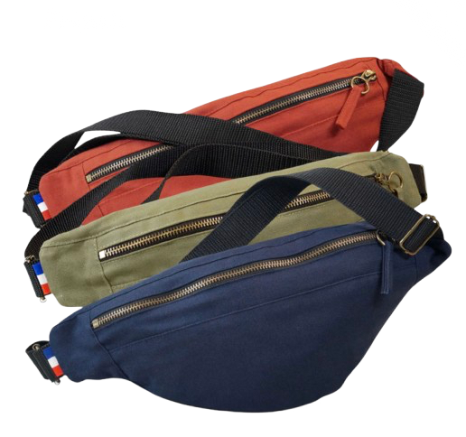 Sac banane en coton made in France