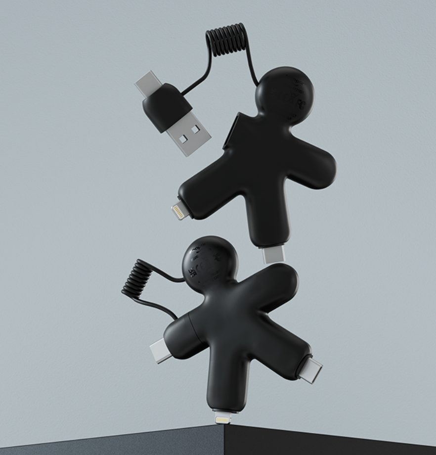 Câble de charge multi-connecteur de 12W - Buddy Cable - 4