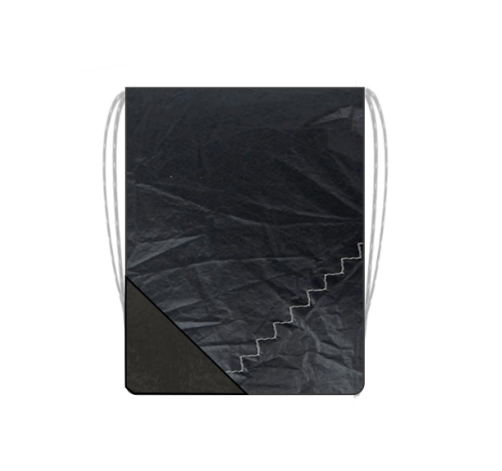 Sac à dos pochon en voile de bateau upcyclée  - 4