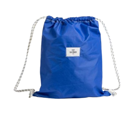 Sac à dos pochon en voile de bateau upcyclée 