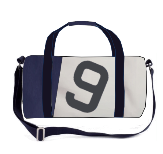 Sac de voyage en voile de bateau upcyclée - 30 L - 5