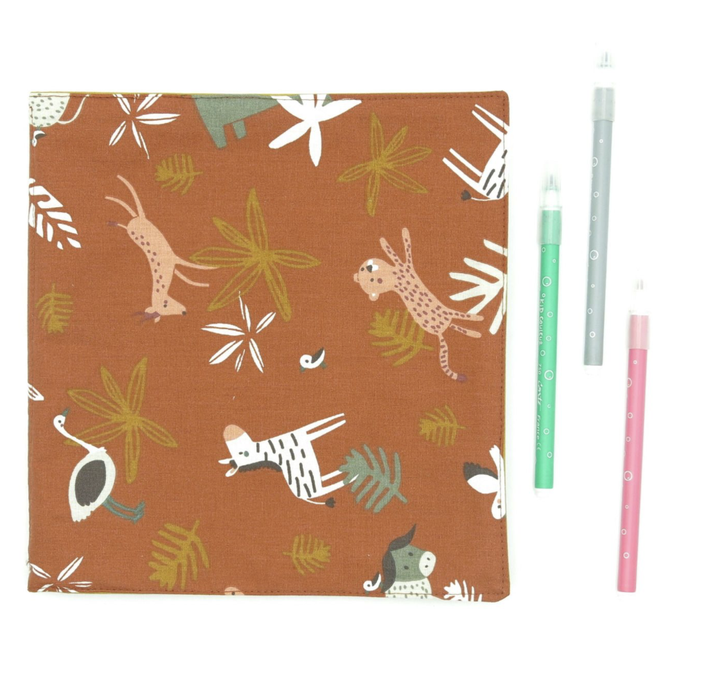 Livre à colorier lavable en coton  - 4