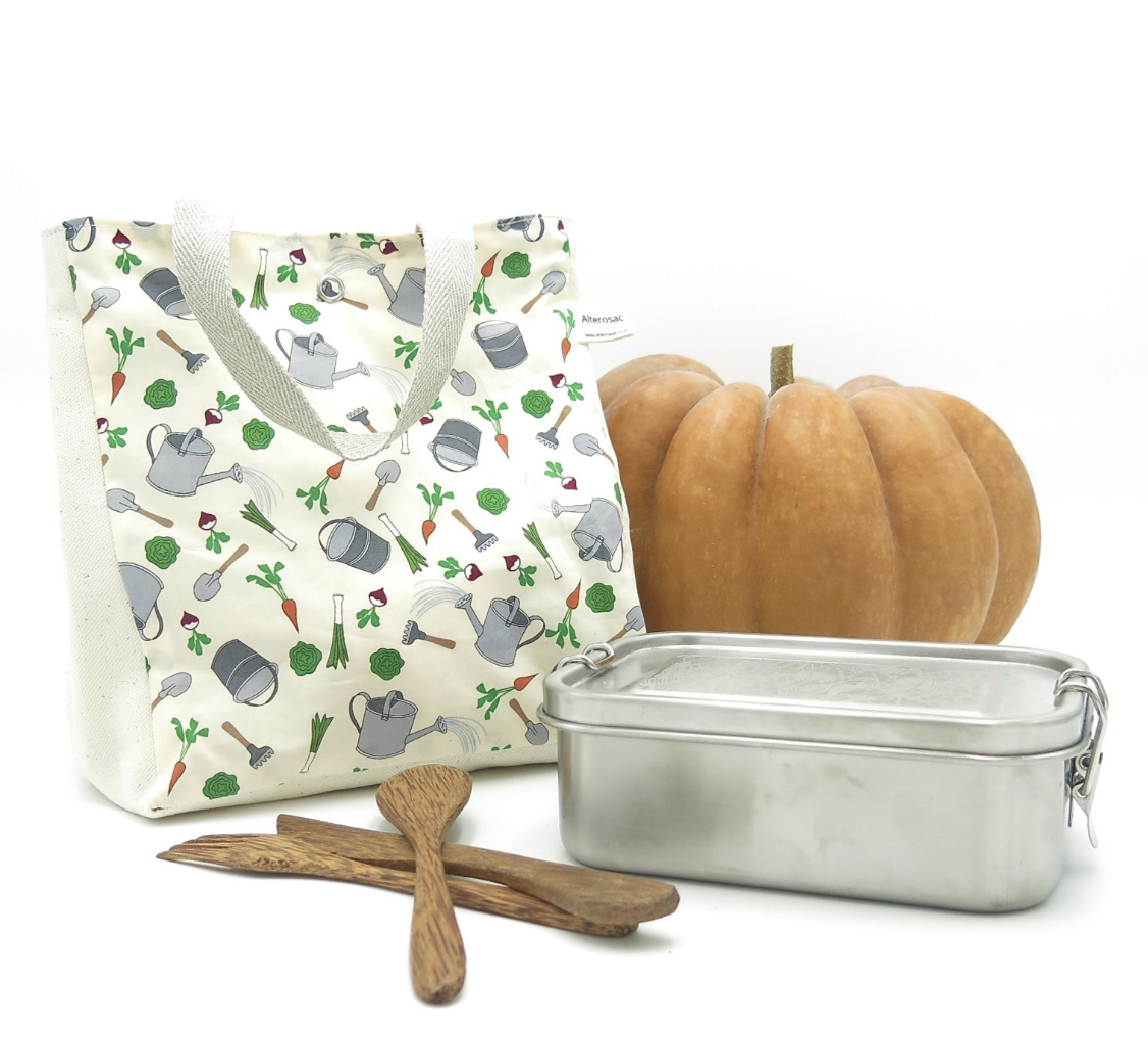 Sac à repas en coton