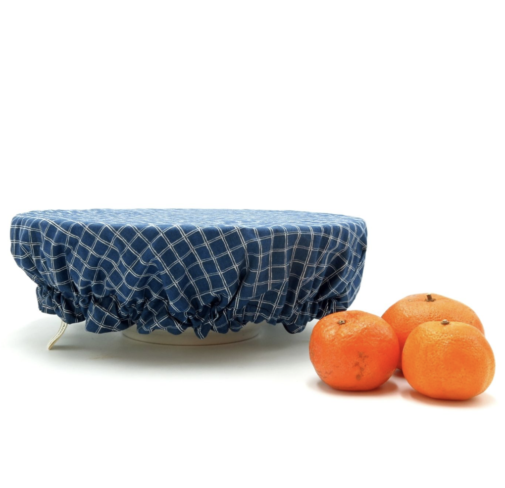 Recouvre bol ou plat en coton enduit réutilisable - 6
