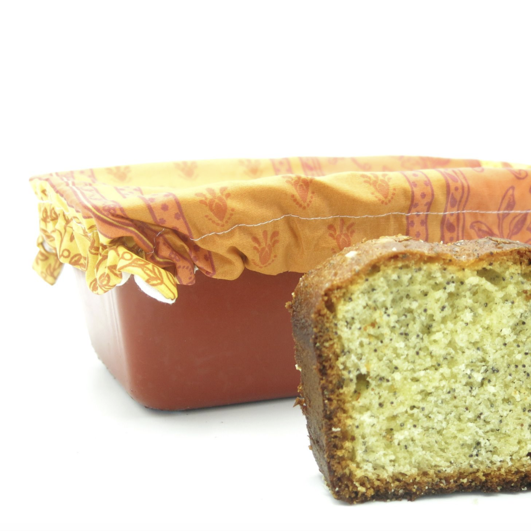 Recouvre bol ou plat en coton enduit réutilisable - 9