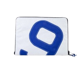 Pochette d'ordinateur en voile de bateau upcyclée - 2