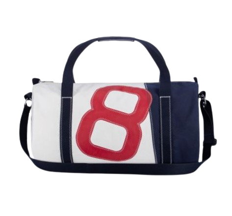Sac de voyage en voile de bateau upcyclée - 45 L - 2
