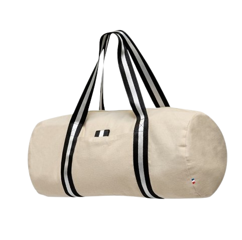 Sac de voyage en coton recyclé