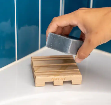 Porte-savon en bois d'érable - 2