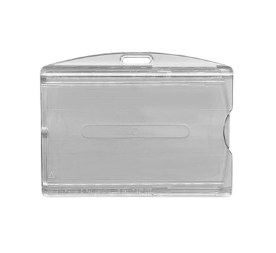 Porte-badge ClickBadge™ en plastique recyclé