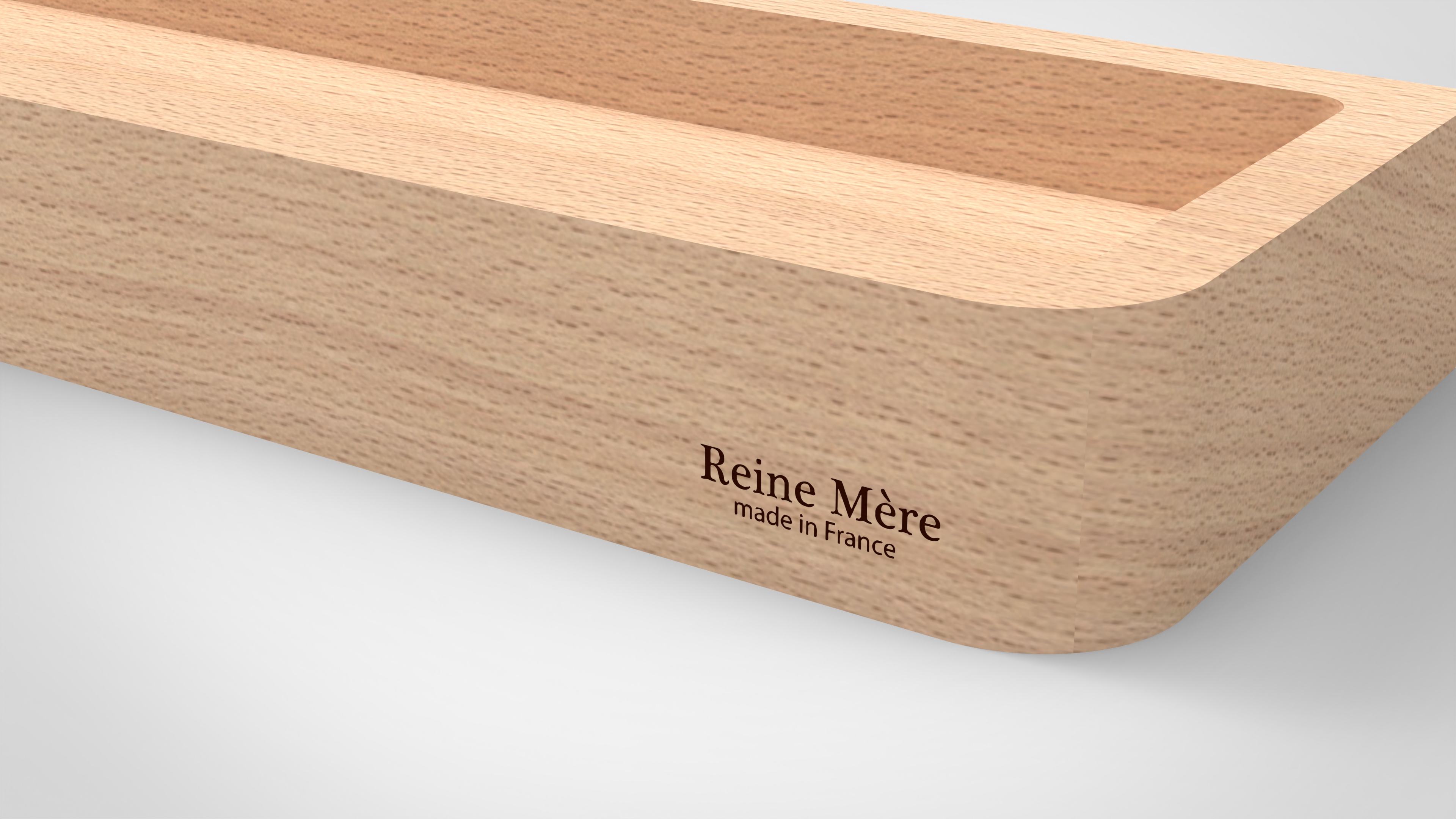 Vide poche en bois de hêtre made in France  - 3