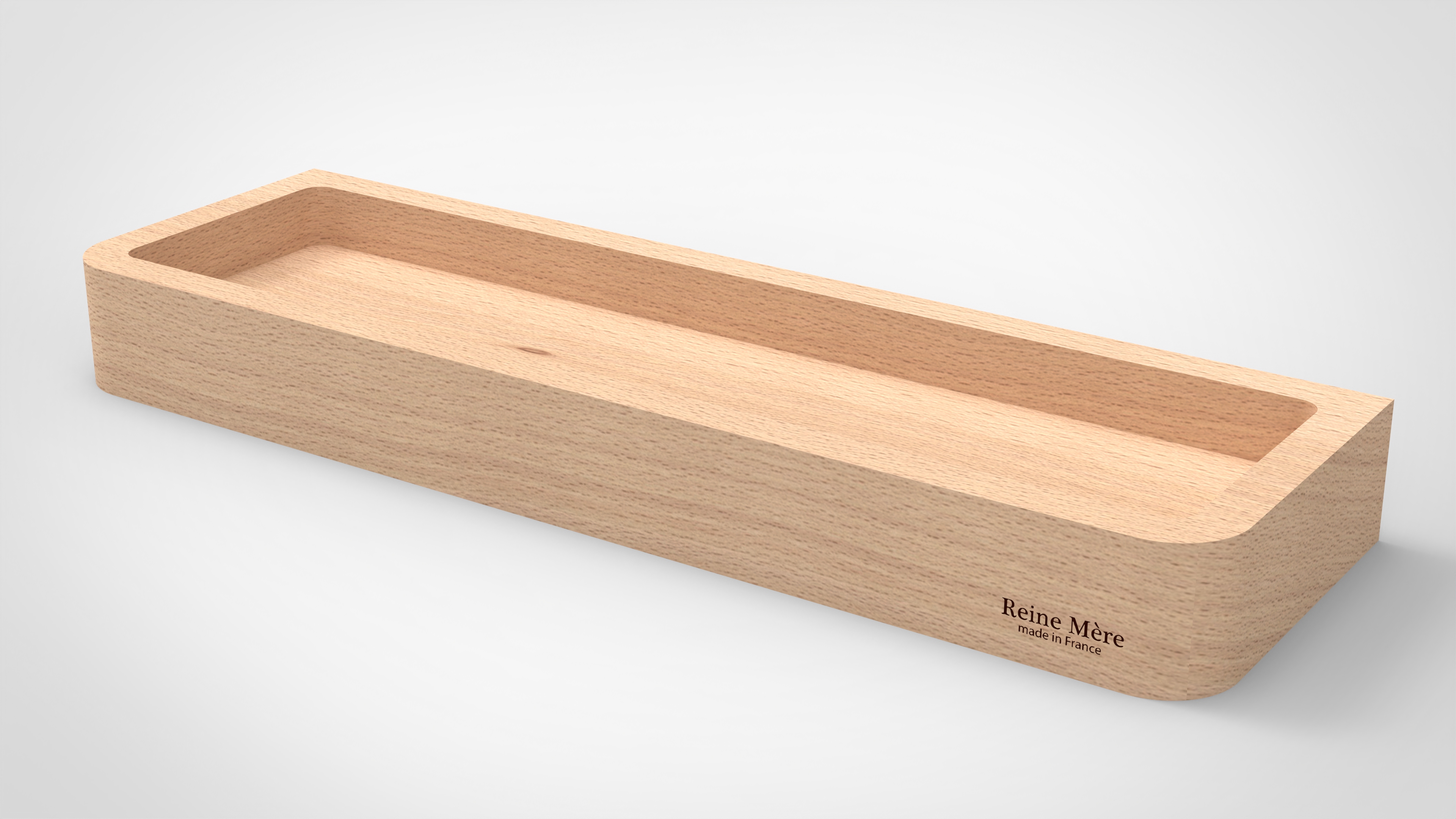 Vide poche en bois de hêtre made in France  - 2