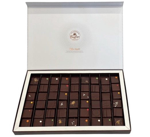 Coffret assortiments de chocolats pralinés - boîte prestige