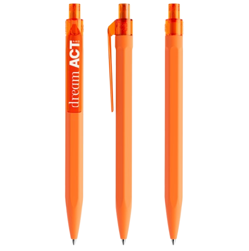 Stylo bille QS50 Soft Touch en plastique recyclé Made in Suisse - 3
