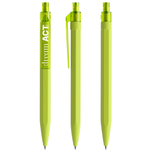Stylo bille QS50 Soft Touch en plastique recyclé Made in Suisse - 6