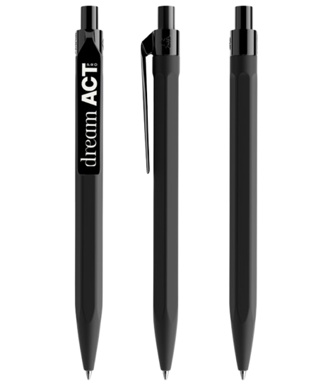 Stylo bille QS50 Soft Touch en plastique recyclé Made in Suisse - 8