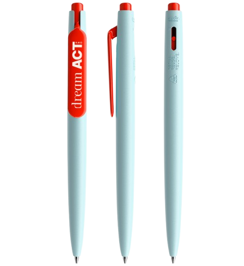 Stylo bille DS11 mat en plastique recyclé Made in Suisse - 2