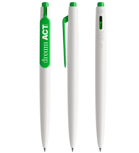 Stylo bille DS11 mat en plastique recyclé Made in Suisse - 3