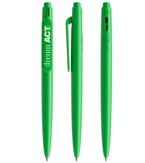 Stylo bille DS11 mat en plastique recyclé Made in Suisse - 7