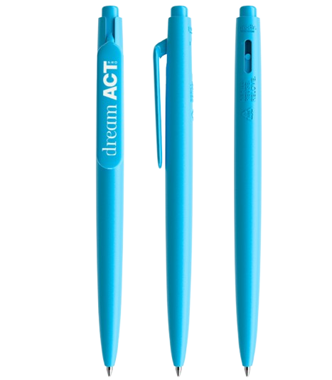 Stylo bille DS11 mat en plastique recyclé Made in Suisse - 9