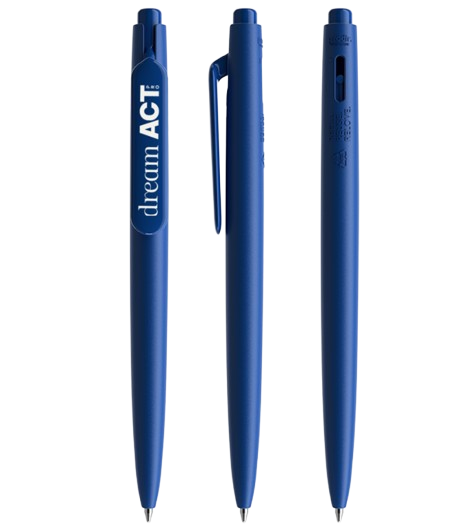 Stylo bille DS11 mat en plastique recyclé Made in Suisse - 10