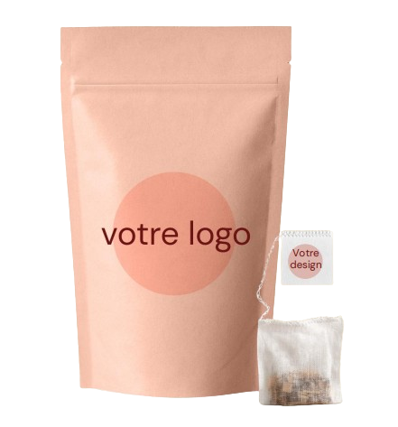 Infusettes de thé bio dans un sachet zippé Made in France