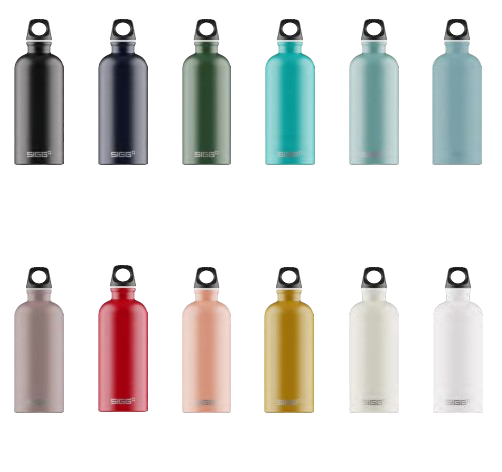 Gourde en aluminium légère et robuste made in Suisse - 2